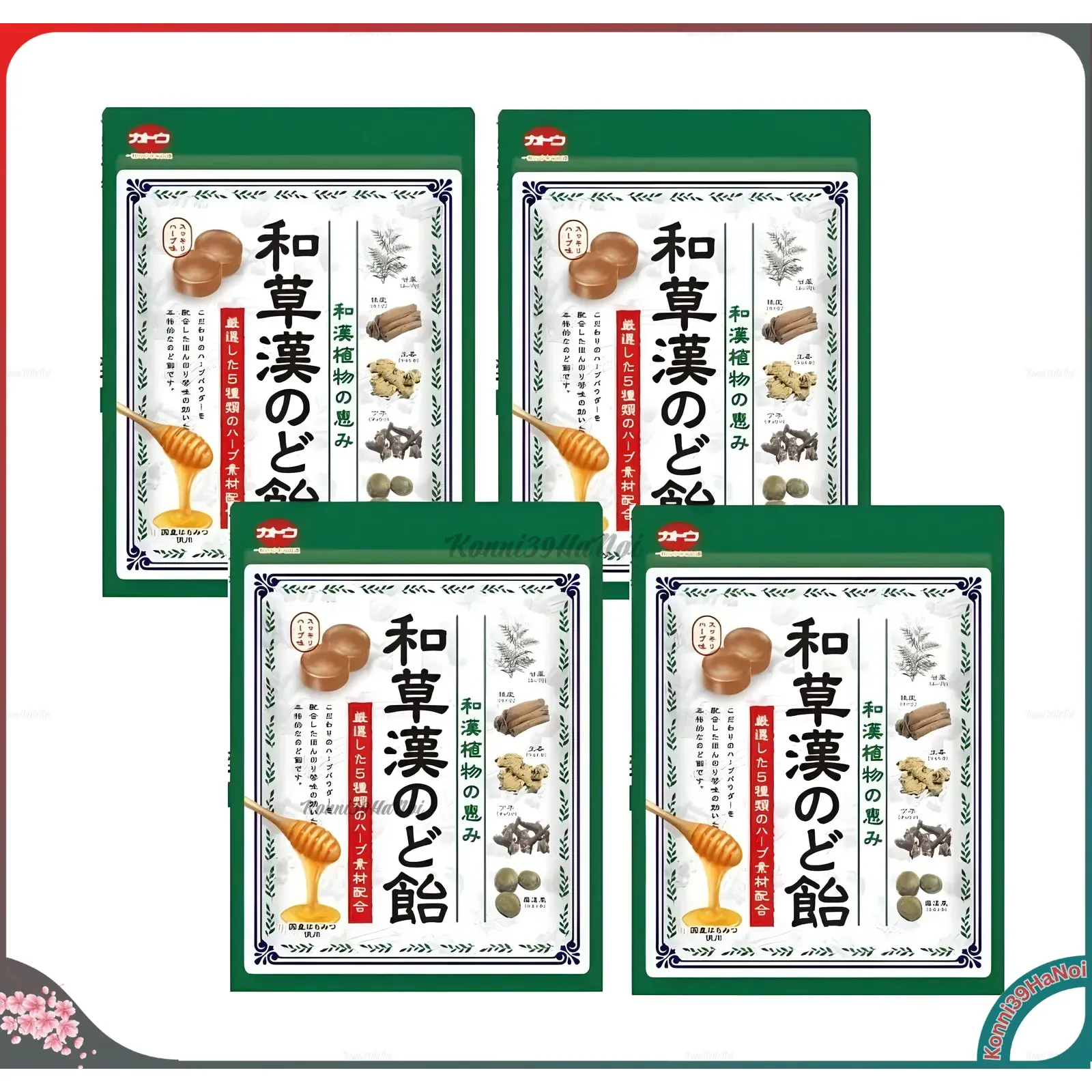 029468-4901580002681-02_1x1 Kẹo thảo mộc vị mật ong Nhật Bản 65g (mới) - Ảnh 1