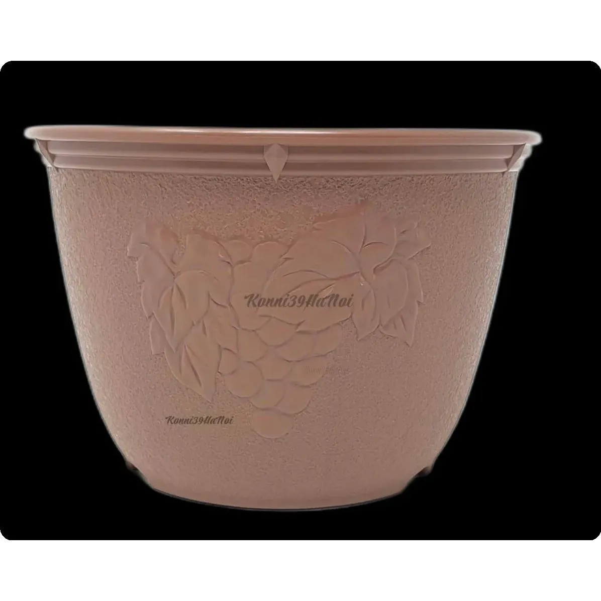 4965534594721-0_1x1 Chậu trồng cây, hoa Yamada 1.3L - nâu - Ảnh 1