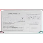 BCS Sagami 0.01mm siêu mỏng ( 5 chiếc)