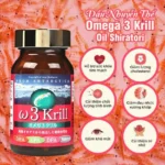 Viên uống dầu nhuyễn thể Omega 3 Krill Shiratori - 80 Viên - Ảnh 3