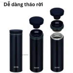 Bình giữ nhiệt Thermos JNL-502 nóng lạnh 500ml (Xanh biển nhạt | Xanh bơ) - Ảnh 5