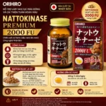 Viên uống NATTOKINASE PREMIUM 2000 FU hỗ trợ làm tan cục máu đông, đóng gói 90 viên/hộp
