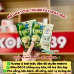 Bột Matcha Tsujiri Kataoka 40g – Trà Xanh Nguyên Chất Nội Địa Nhật Bản - Ảnh 7
