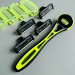 Set dao cạo râu KAI 5 lưỡi kép kèm kem cạo râu Xfit - Ảnh 3