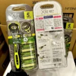 Set dao cạo râu KAI 5 lưỡi kép kèm kem cạo râu Xfit - Ảnh 4