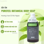 Sữa tắm Purefeel Botanical Body Soap Green Verbena Scent 450ml - Ảnh 4