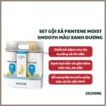 Bộ Gội Xả Pantene Moist Smooth Repair Set 3 – Dưỡng Ẩm & Phục Hồi Tóc Khô Xơ Toàn Diện - Ảnh 2