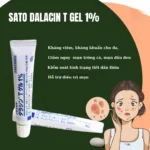 Gel trị mụn Sato Dalacin T 1% – Tuýp 10g - Ảnh 2