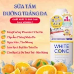 Sữa tắm trắng da toàn thân White Conc C2 Yuyu 360ml (Bản giới hạn) - Ảnh 7