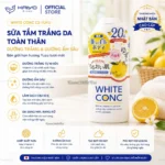 Sữa tắm trắng da toàn thân White Conc C2 Yuyu 360ml (Bản giới hạn)