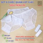 Set 5 Quần lót tiện lợi dùng một lần TANOBABY - Ảnh 6