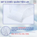 Set 5 Quần lót tiện lợi dùng một lần TANOBABY - Ảnh 5