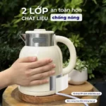 ẤM ĐUN SIÊU TỐC 2 LỚP COOL TOUCH KAIYO 1.5L - Ảnh 4