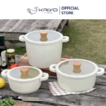 Nồi nhôm đúc đáy từ nguyên tấm Elegant Kaiyo