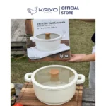 Nồi nhôm đúc đáy từ nguyên tấm Elegant Kaiyo - Ảnh 9