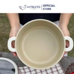 Nồi nhôm đúc đáy từ nguyên tấm Elegant Kaiyo - Ảnh 6