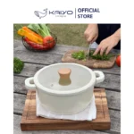 Nồi nhôm đúc đáy từ nguyên tấm Elegant Kaiyo - Ảnh 3