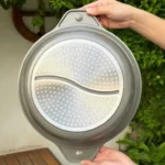 Nồi lẩu nhôm đúc nguyên khối 2 ngăn Kaiyo 26cm - Ảnh 3