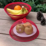 Rổ quả táo Kaiyo có nắp đậy - thép phủ nhựa