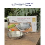 Chảo inox 316 liền khối 5-ply Premium Kaiyo 24cm - Ảnh 6