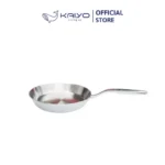 Chảo inox 316 liền khối 5-ply Premium Kaiyo 24cm