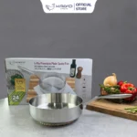 Chảo inox 316 liền khối 5-ply Premium Kaiyo-thành cao, size 24cm|26cm - Ảnh 8