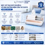 Máy hút bụi khử khuẩn & Vệ sinh giường nệm cầm tay Kaiyo