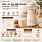 Máy làm sữa hạt đa năng Kaiyo 1L, model KNM-411