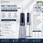 Máy Tăm nước 5 chế độ thông minh Kaiyo màu ghi, model KOR-415