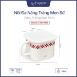 Nồi đa năng tráng men sứ Kaiyo 5 lít Hàng Nhật nội địa cao cấp - Ảnh 5