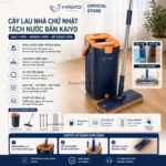 CÂY LAU NHÀ THÔNG MINH KAIYO KMP-8081 - Lau sạch - Vắt nhanh