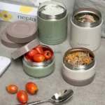 Bộ hộp cơm giữ nhiệt 5 món Kaiyo dung tích 1200ml (4 hộp + 1 túi) - Ảnh 11