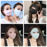 KHẨU TRANG CHỐNG NẮNG TOÀN MẶT VJC ESSENTIALS UV BLOCK - Ảnh 4