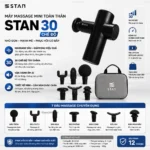 Máy Massage Mini toàn thân STAN 30 chế độ - Chất lượng Nhật Bản