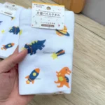 Khăn mặt 100% cotton cho bé Niko Niko size 30x30cm - Ảnh 3