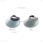 Mũ nửa đầu rộng vành Cool Max 99% UV Cut - UPF 50+ (vàng xanh chấm bi) - Ảnh 2