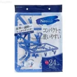 Khung phơi 24 kẹp chữ A cao cấp dáng vuông màu xanh TOWA