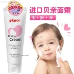 Kem nẻ Pigeon Baby Cream 50g dưỡng ẩm hiệu quả Hàng Nhật nội địa - Ảnh 4