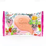 Bánh xốp cá Meito nhân kem dâu thơm ngon Hàng Nhật nội địa 150g