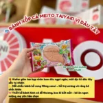 Bánh xốp cá Meito nhân kem dâu thơm ngon Hàng Nhật nội địa 150g - Ảnh 4
