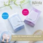 Khăn ướt tẩy trang dưỡng ẩm BIFESTA Micellar Cleansing Sheet Moist 46 tờ - Ảnh 2