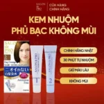 Nhuộm tóc cao cấp Salon de pro 3 màu bền lâu Hàng Nhật nội địa - Ảnh 3