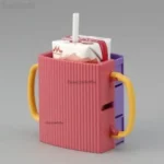 Hộp đựng sữa hộp giấy Inomata - hồng