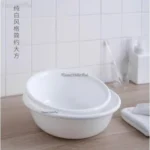 Chậu nhựa Inomata 4.2L màu trắng bền đẹp Hàng Nhật nội địa - Ảnh 4