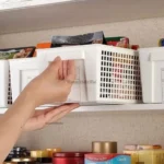 Giỏ đựng đồ đa năng dáng dài màu trắng - Ảnh 4