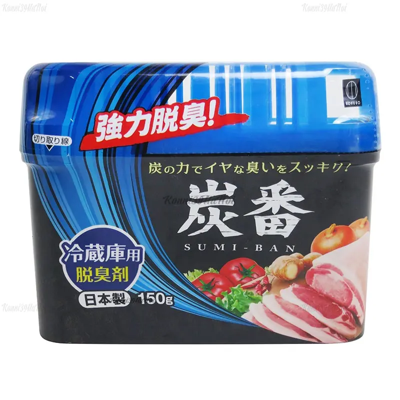 4956810219872-00 Hộp khử mùi tủ lạnh Than hoạt tính KOKUBO - Ảnh 1