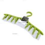 Móc phơi 8 kẹp Kokubo 42cm màu xanh bền đẹp Hàng Nhật nội địa