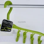 Móc phơi 8 kẹp Kokubo 42cm màu xanh bền đẹp Hàng Nhật nội địa - Ảnh 2