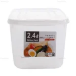Hộp nhựa Yamada thực phẩm 2.4L - Trắng - Ảnh 2