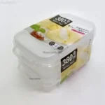 Set 2 hộp nhựa Yamada 380ml - trắng